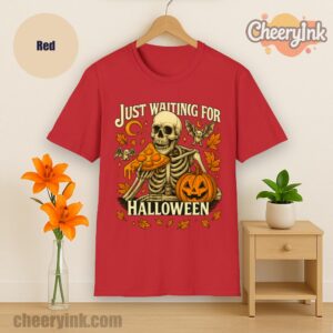 Tshirt Skeleton Pizza Lover Halloween