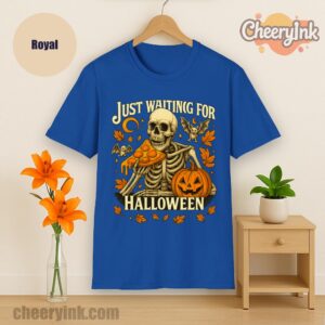 Tshirt Skeleton Pizza Lover Halloween