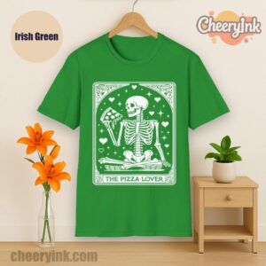 Tshirt Skeleton Pizza Lover Irish