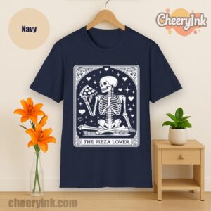 Tshirt Skeleton Pizza Lover