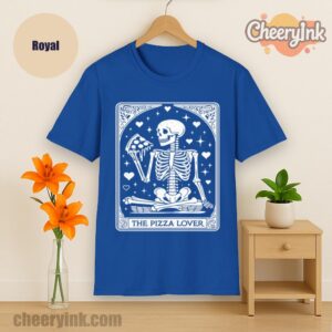 Tshirt Skeleton Pizza Lover