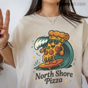 Tshirt Surfing Pizza 39 T
