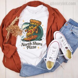 Tshirt Surfing Pizza 44 T