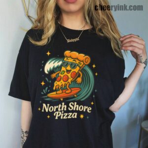 Tshirt Surfing Pizza 45 T