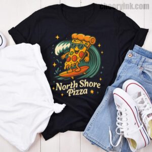 Tshirt Surfing Pizza 46 T