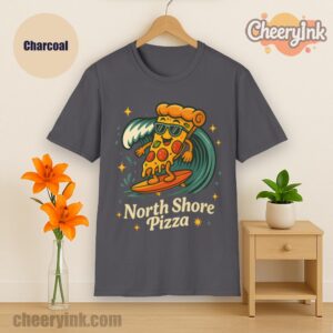 Tshirt Surfing Pizza