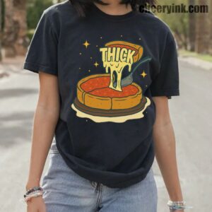Tshirt Thick Deep Dish Pizza 10 T