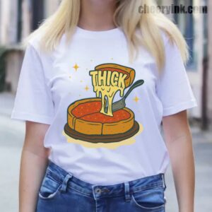 Tshirt Thick Deep Dish Pizza 13 T