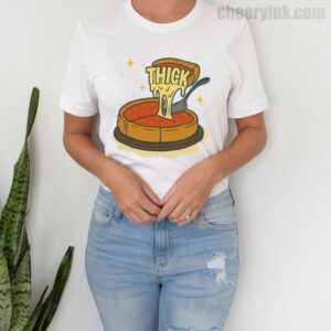 Tshirt Thick Deep Dish Pizza 4 T