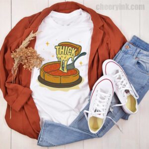 Tshirt Thick Deep Dish Pizza 44 T