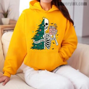 Hoodie Christmas Skeleton 10