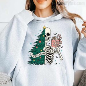 Hoodie Christmas Skeleton 15