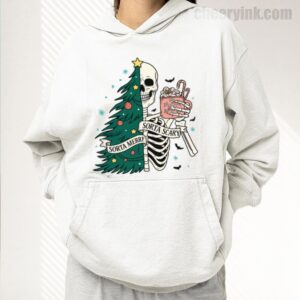 Hoodie Christmas Skeleton 17