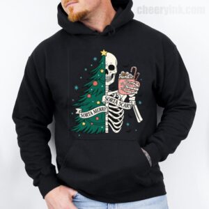 Hoodie Christmas Skeleton 28