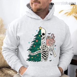 Hoodie Christmas Skeleton 29