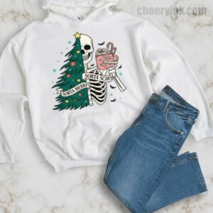 Hoodie Christmas Skeleton 34
