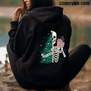 Hoodie Christmas Skeleton 4