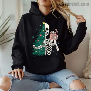 Hoodie Christmas Skeleton 8