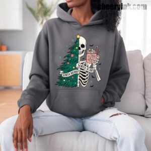Hoodie Christmas Skeleton 9