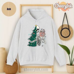 Hoodie Christmas Skeleton
