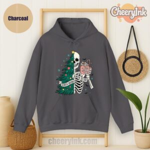 Hoodie Christmas Skeleton