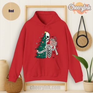 Hoodie Christmas Skeleton