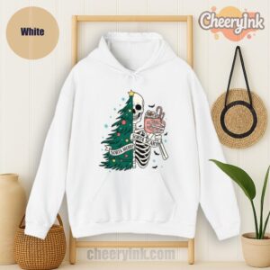 Hoodie Christmas Skeleton