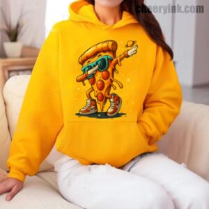 Hoodie Dabbing Pizza Slice 10