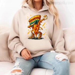 Hoodie Dabbing Pizza Slice 11