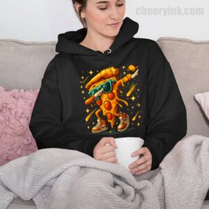 Hoodie Dabbing Pizza Slice 32