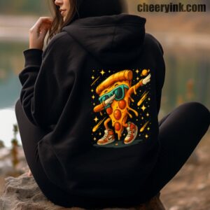 Hoodie Dabbing Pizza Slice 4