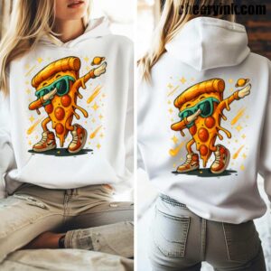 Hoodie Dabbing Pizza Slice 5 Hoodie