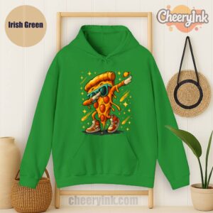 Hoodie Dabbing Pizza Slice Irish