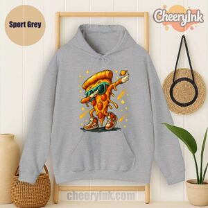 Hoodie Dabbing Pizza Slice Sport