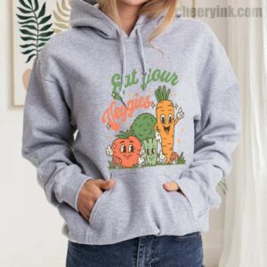 Hoodie Eat Your Veggies 21