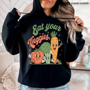 Hoodie Eat Your Veggies 3