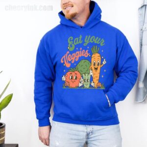 Hoodie Eat Your Veggies 30
