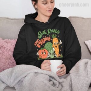 Hoodie Eat Your Veggies 32