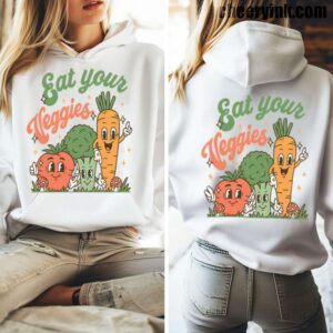 Hoodie Eat Your Veggies 5