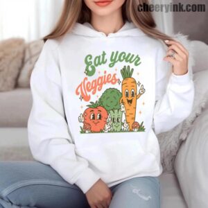 Hoodie Eat Your Veggies 6