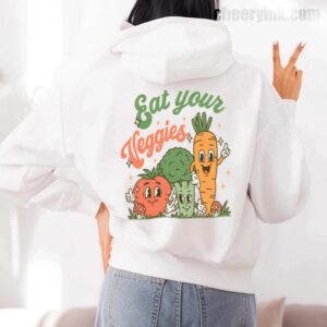 Hoodie Eat Your Veggies 7