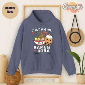 Hoodie Funny Food Friends 1 Heather