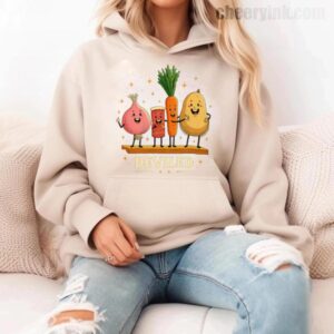 Hoodie Funny Food Friends 11