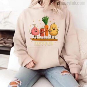 Hoodie Funny Food Friends 12