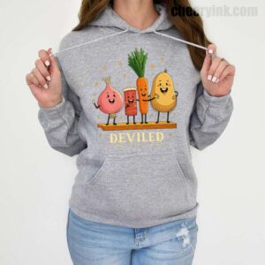 Hoodie Funny Food Friends 19 Hoodie