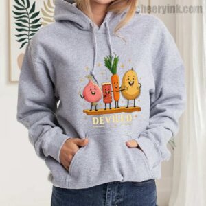 Hoodie Funny Food Friends 21