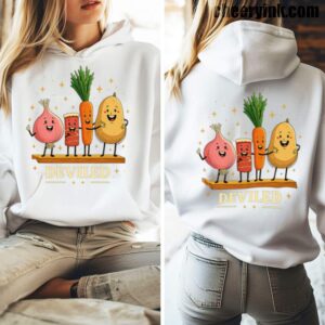 Hoodie Funny Food Friends 5