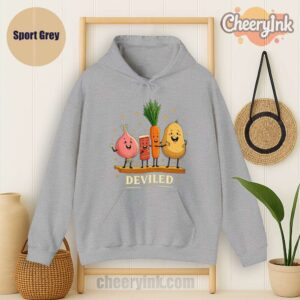 Hoodie Funny Food Friends Sport