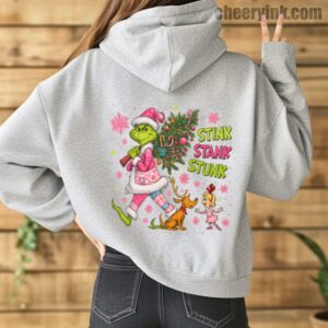 Hoodie Green Monster Christmas 14