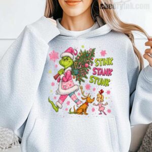 Hoodie Green Monster Christmas 15